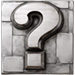 Metal question mark