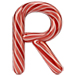 Candy Cane letter R