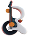 Guitar letter R