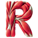 Muscles type letter R