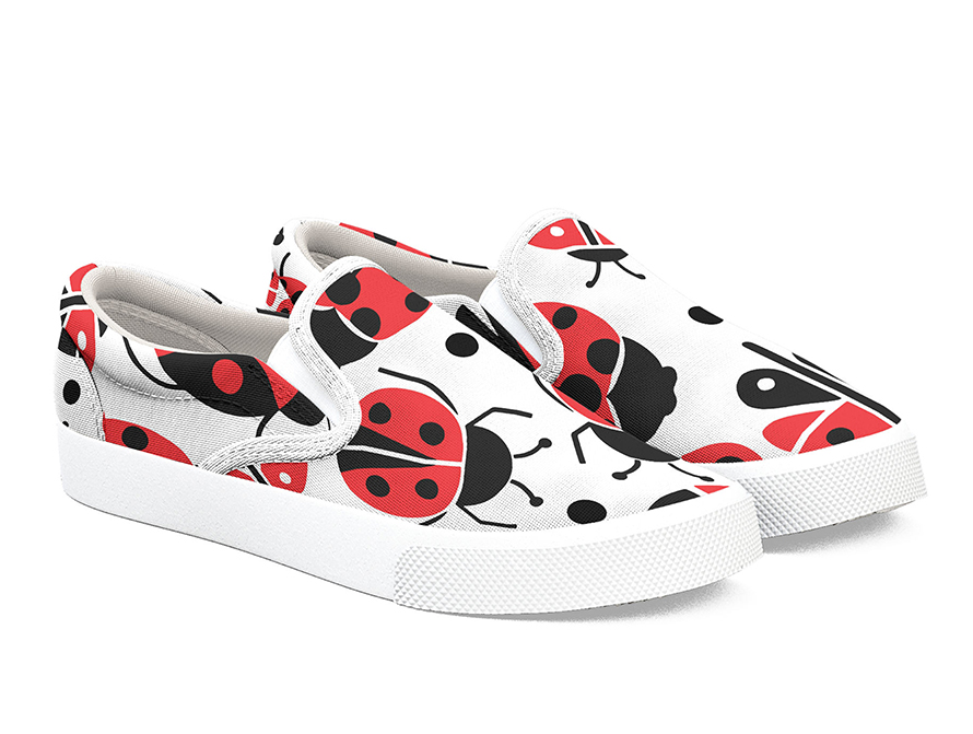 Ladybug Slip-On Shoes