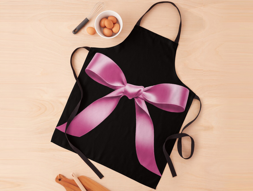 Ribbon apron