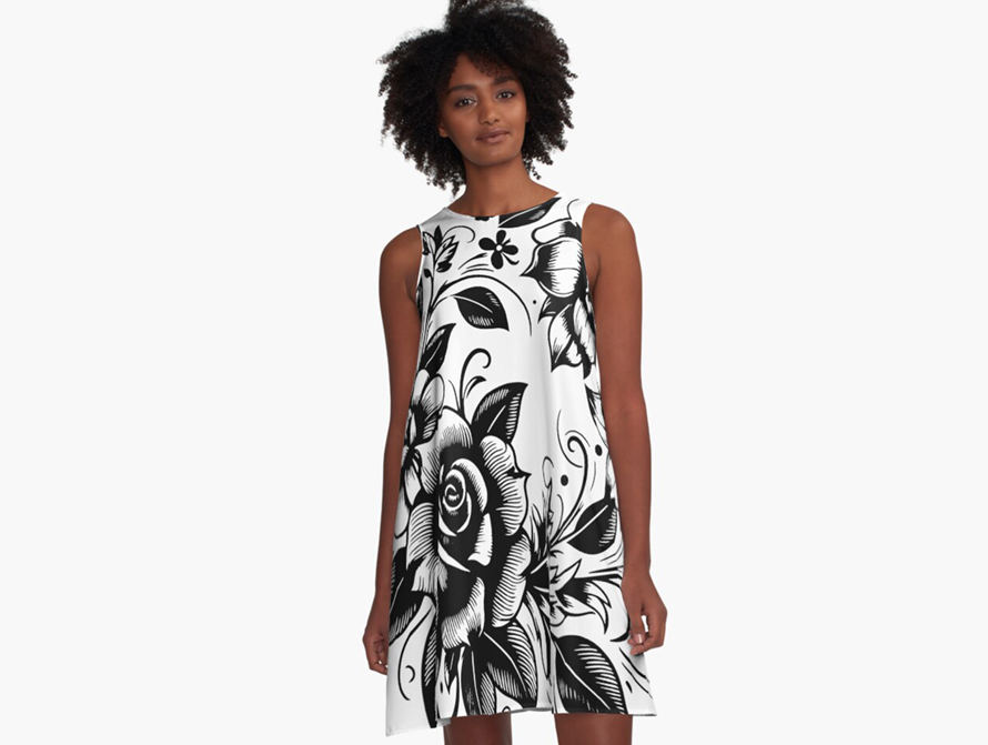 Roses dress