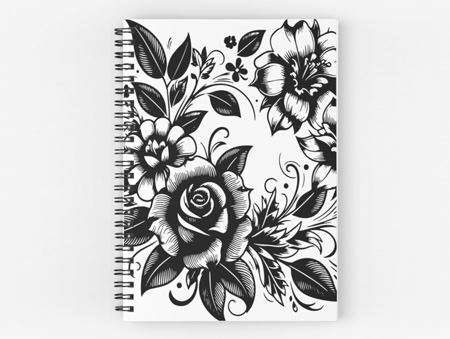 Rose Tattoo notebook