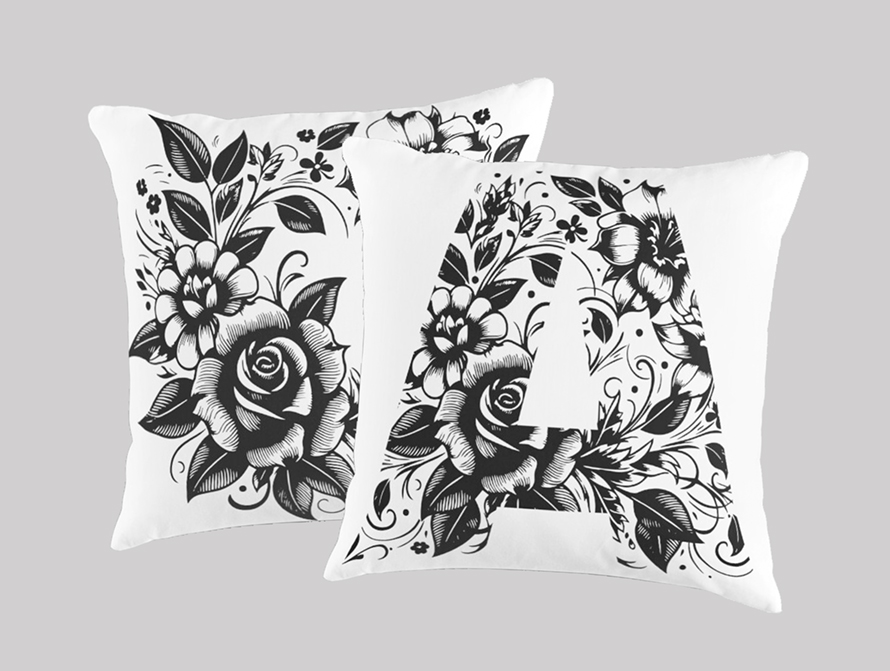 Rose Tattoo pillows
