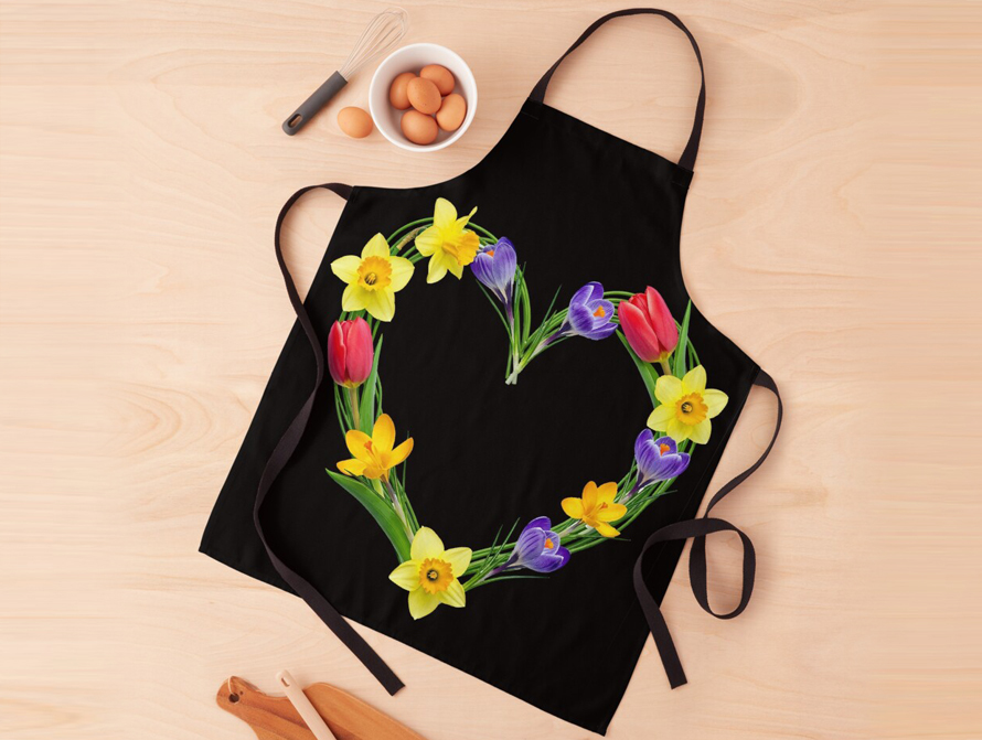 Spring Flowers Apron