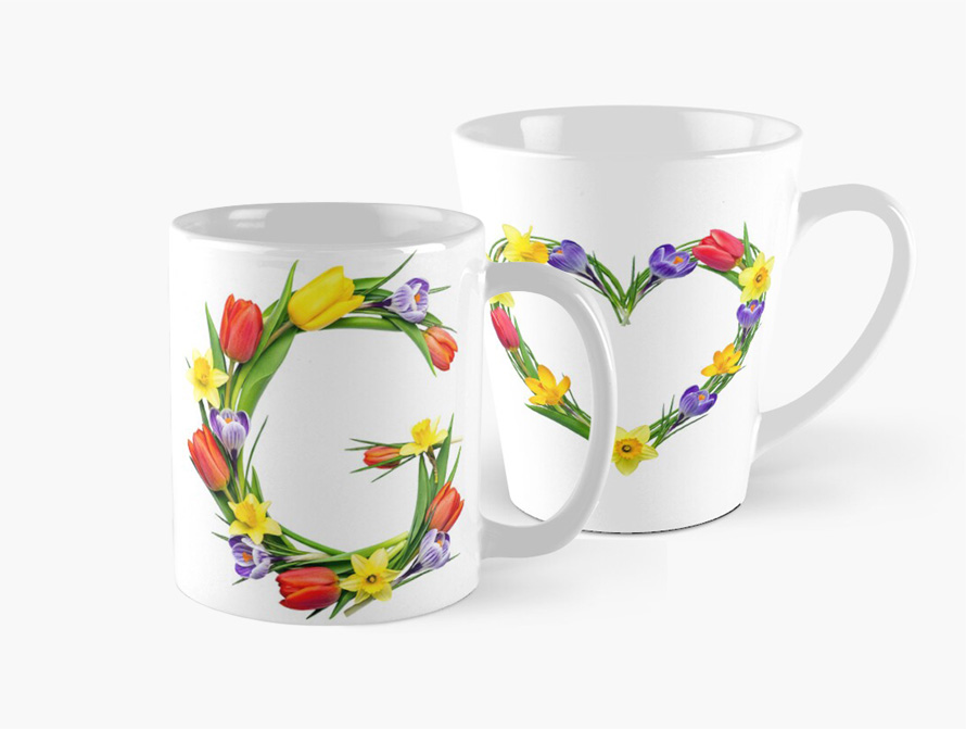 Spring Flowers Mugs