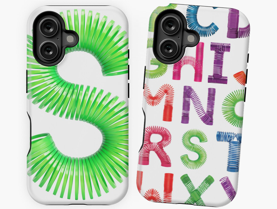 Springy phone cases