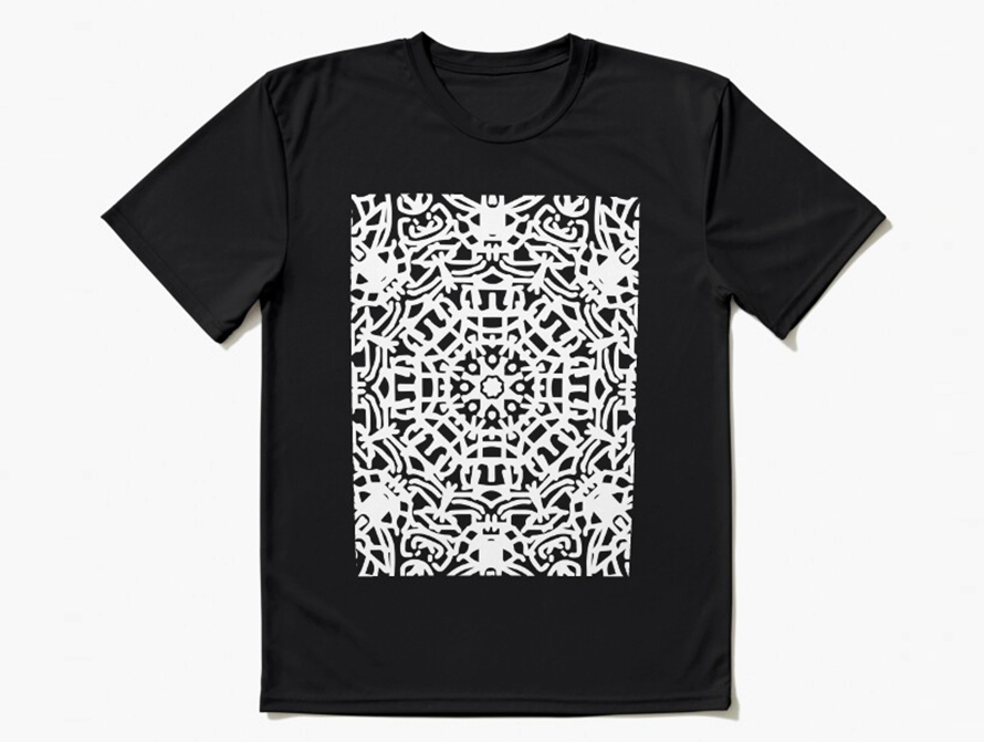 Squiggle Lace t-shirt