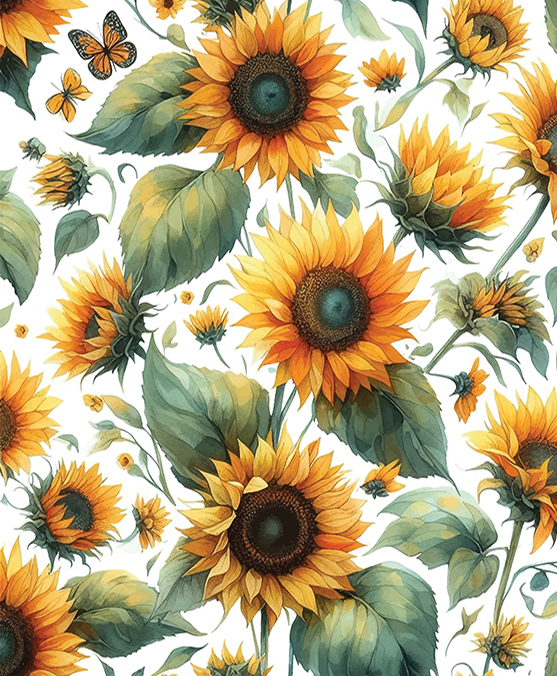 SUNFLOWERS PATTERN 
