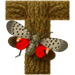 Lanternfly letter T