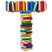 BOOKS letter T design