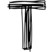 Script letter T