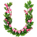 Letter U in Bleeding Hearts type design