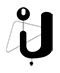 Calligraphy letter U