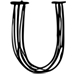 Script letter U