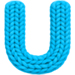 Yarn type letter U