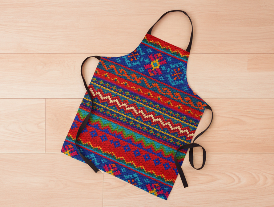 Sweater Print Aprons