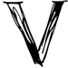 Script letter V