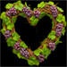 Vineyard Heart pattern