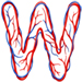 Blood type letter W