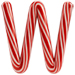 Candy Cane letter W