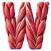 Muscles type letter W