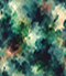 Watercolor greens pattern