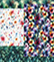 Watercolor patchwork pattern
