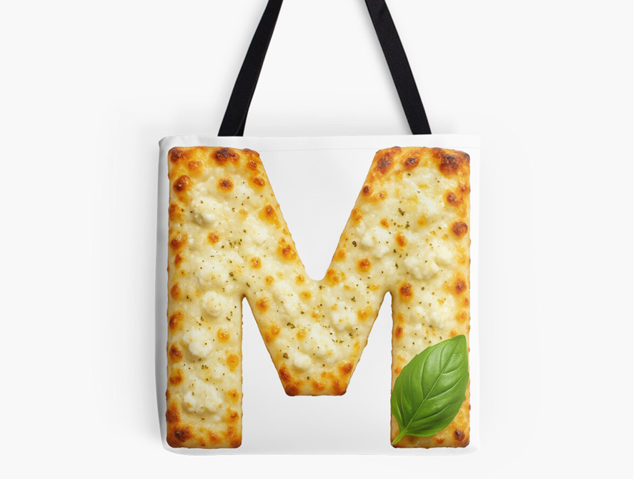 Pizza Tote Bags