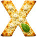 White Pizza type letter X