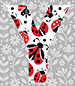 Ladybug type letter Y