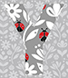 Ladybug type letter Y
