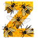 Bees letter Z