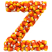 Candy Corn letter Z