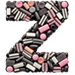 Licorice letter Z