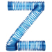 Springy type letter Z